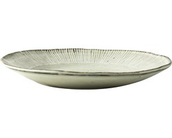 Dutch Rose Organic bord 21,5cm creme 4st