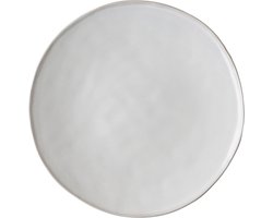 Dutch Rose Organic Dutch Rose Bord Plat - Ø 26,5 cm Wit