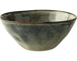 Dutch Rose Organic Kommen - Ø11,5 cm - Schaaltjes - Stoneware Handgemaakt - Groen