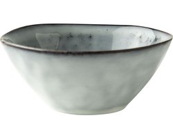 Dutch Rose Organic Kommen - Schaaltjes - Ø11,5 cm - Stoneware Handgemaakt - Blauw