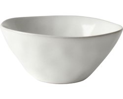 Dutch Rose Organic Kommen - Schaaltjes - Ø11,5cm - Stoneware Handgemaakt - Wit