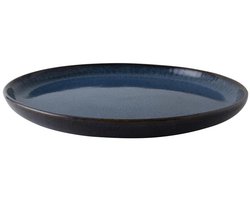 Dutch Rose Sapphire bord Ø21,5cm blauw