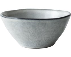Dutch Rose Serenity Kommen - Schaaltjes - Ø12 -cm - Stoneware Handgemaakt - Grijs