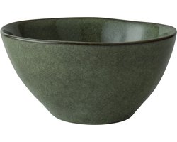Dutch Rose Serenity Kommen - Schaaltjes - Ø15cm - Stoneware Handgemaakt - Groen