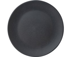 Dutch Rose Velvet - Dutch Rose Bord Plat 20,5 cm mat Antraciet