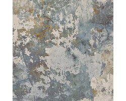 DUTCH - WALLCOVERINGS - Behang - betongrijs - en - groen