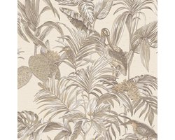 DUTCH-WALLCOVERINGS-Behang-Bird-of-Paradise-crème