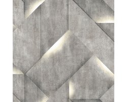 DUTCH - WALLCOVERINGS - Behang - Onyx - donkergrijs