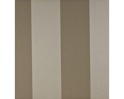 Dutch Wallcoverings Blokstreep - Lichtbruin