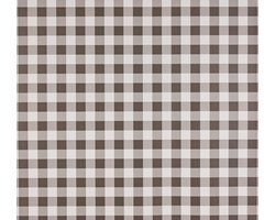 Dutch Wallcoverings Papierbehang ruitje - bruin/wit