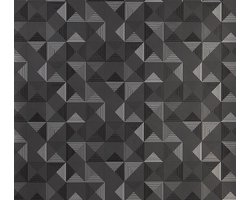 Dutch Wallcoverings Schuimvinyl square - zilver