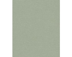 Dutch Wallcoverings - Vliesbehang - Linen & Textures - uni groen - LT10007