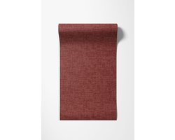 Dutch Wallcoverings - Vliesbehang - Linen & Textures - uni rood - VT10023