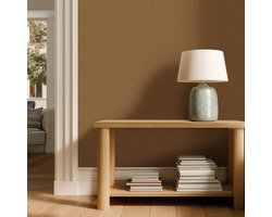Dutch Wallcoverings - Vliesbehang - Linen & Textures - uni terra - VT10026