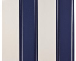 Dutch Wallcoverings Vliesbehang maritiem streep - blauw