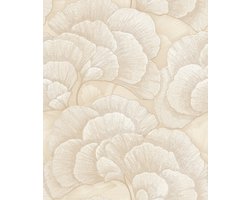 Dutch Wallcoverings - Vliesbehang - Renaissance - Blossom Beige/creme- RE521012