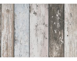 Dutch Wallcoverings Vliesbehang sloophout - beige