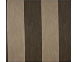 Dutch Wallcoverings - Vliesbehang streep beige/bruin