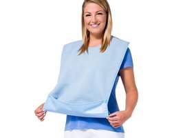Dutchblue.com Slab voor volwassenen met drukknop sluiting - blauw
