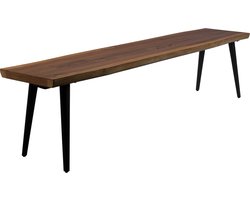 Dutchbone AlagonEetkamerbank 180X40 cm Hout - Bruin