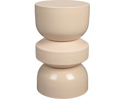Dutchbone Apollo Bijzettafel/ Kruk Beige