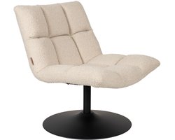 Dutchbone Bar Loungestoel Bouclé Beige