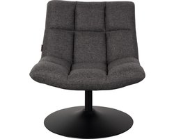 Dutchbone Bar Loungestoel Donker Grijs