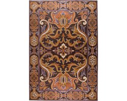 Dutchbone Bashmira Vloerkleed 160x230 - Oranje