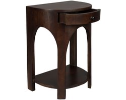 Dutchbone Belvedere Bijzettafel/ Nachtkastje - Bruin