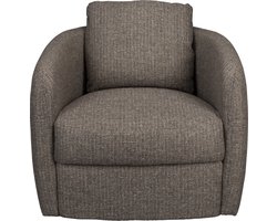Dutchbone Boho Fauteuil Stone - Grijs
