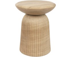 Dutchbone Brison Kruk/Bijzettafel Natuursteen look - Grijs