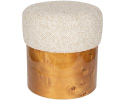 Dutchbone Burlin Kruk Beige