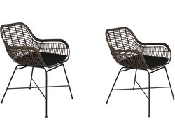 Dutchbone Cantik Eetkamerstoelen - Set van 2