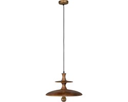 Dutchbone Cath Hanglamp 43 cm (L) Hout Bruin
