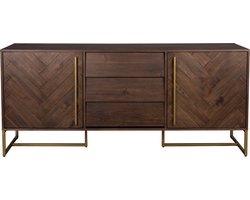 Dutchbone Class Dressoir Hoog Acaciahout Donkerbruin
