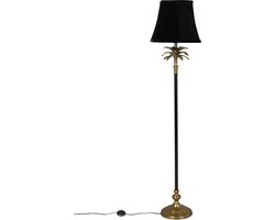 Dutchbone Cresta Vloerlamp/ Staande lamp - Zwart