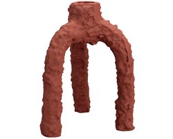 Dutchbone Cruz Kandelaar L Terracotta