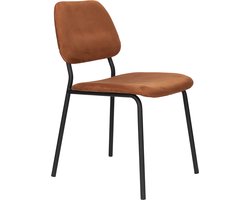 Dutchbone Darby Stoel Terra Cotta - Set van 2