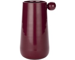 Dutchbone Dot Vaas M Rood