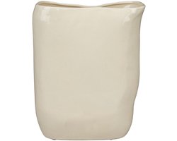 Dutchbone Edna Vaas 24 cm Beige