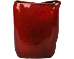 Dutchbone Edna Vaas 24 cm Rood