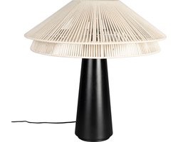 Dutchbone Elon Tafellamp Beige/ Zwart