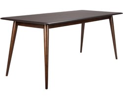 Dutchbone Elroy Eettafel 180x80 cm Hout Walnootkleur Bruin