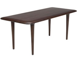 Dutchbone Elroy Salontafel 85x38 cm Hout Walnootkleur Bruin