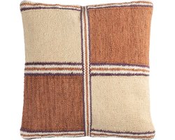 Dutchbone Gambit Kussen 45x45 - Beige