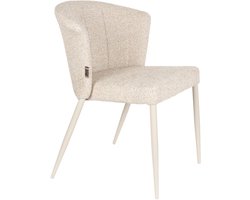 Dutchbone Georgia Eetkamerstoelen Beige - Set van 2