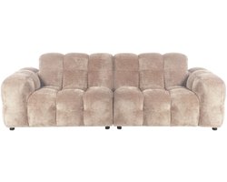 Dutchbone Hackman 3-zitsbank Velours Beige