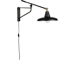 Dutchbone Hector Wandlamp Zwart