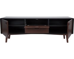 Dutchbone Juju Dressoir Laag Hout Donkerbruin