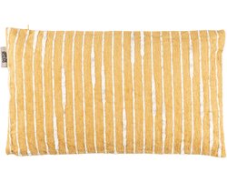 Dutchbone Leaf Kussen 30x50 cm Okergeel - Geel